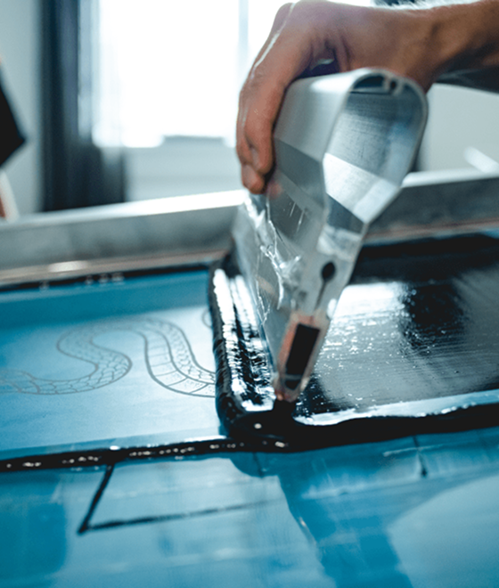 Our design studio provides a canvas for clients to elevate their brands through high end apparel